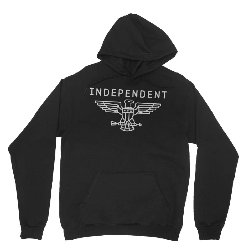 Independent Standard Pullover Hooded Sweatshirt Zip Hoodie Drawstring Kangaroo Pocket