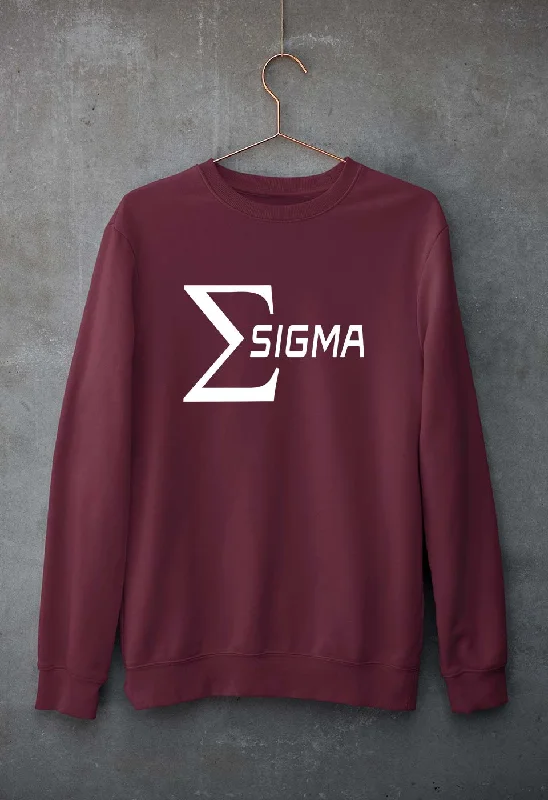 Sigma Unisex Sweatshirt for Men/Women Hoodie with Reflective Safety Nightwear