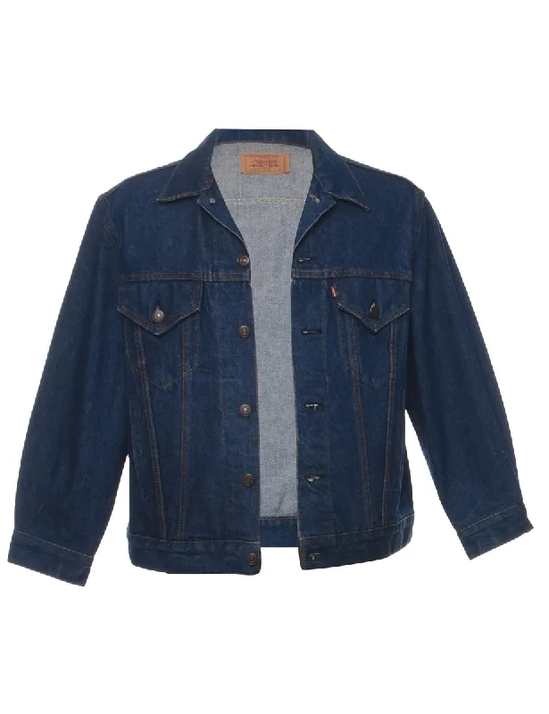 Levi's Denim Jacket - M Rayon Fabric Velvet Fabric Corduroy Fabric