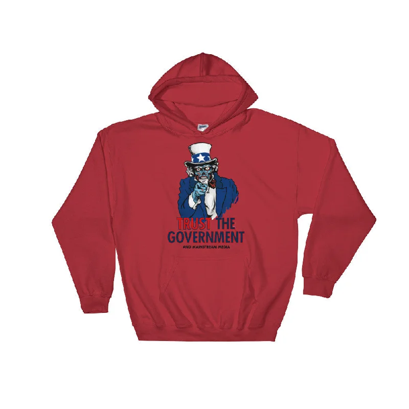 The Live Uncle Sam Alien Hooded Sweatshirt Hoodie with Lining Warm Insulated