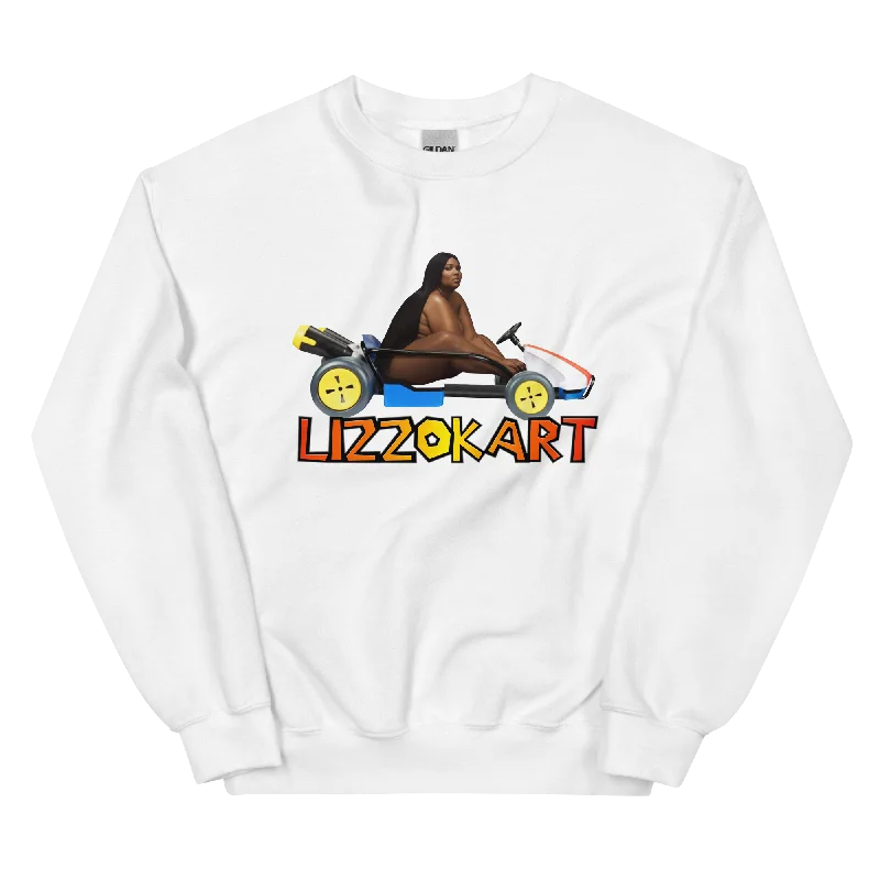 Lizzokart Unisex Sweatshirt Hoodie with Snap Buttons Easy Quick