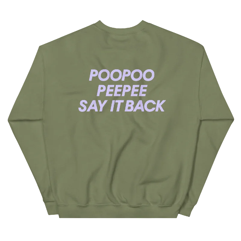 Poopoo Peepee Unisex Sweatshirt Graphic Hoodie Design Print