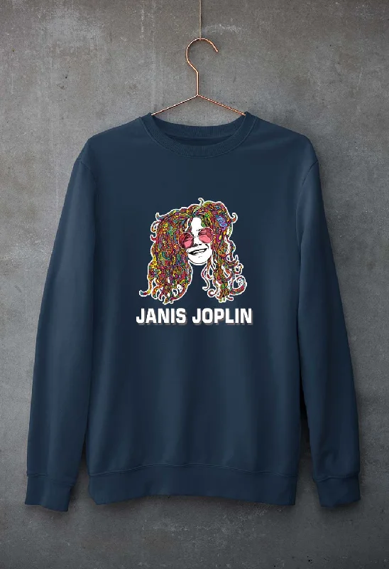 Janis Joplin Unisex Sweatshirt for Men/Women Hoodie with Batwing Sleeves Loose Dramatic