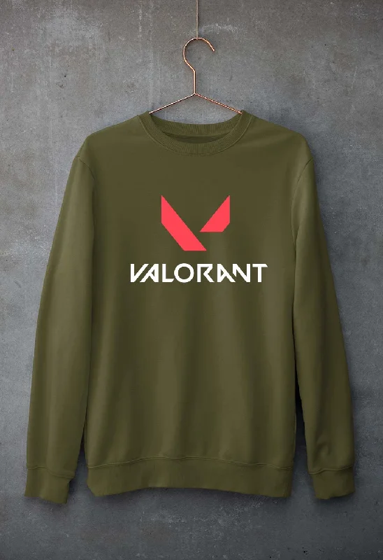 Valorant Unisex Sweatshirt for Men/Women Cotton Hoodie Fleece Lining Warmth