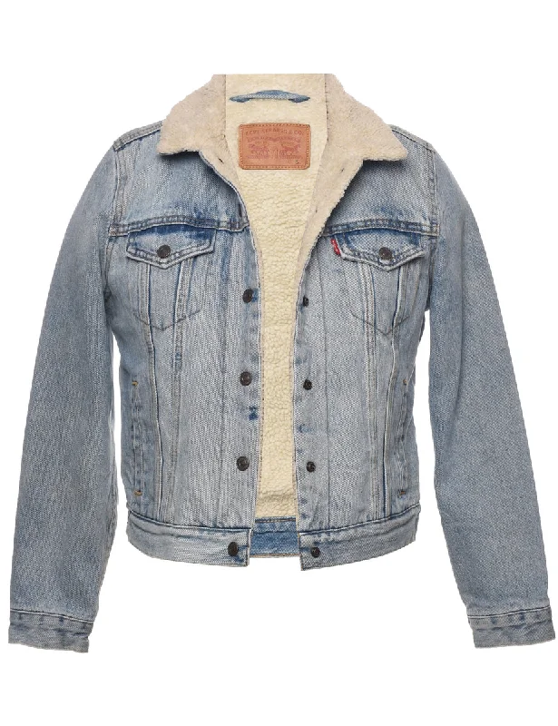 Levi's Denim Jacket Vest - S Denim Jacket Leather Jacket Suede Jacket