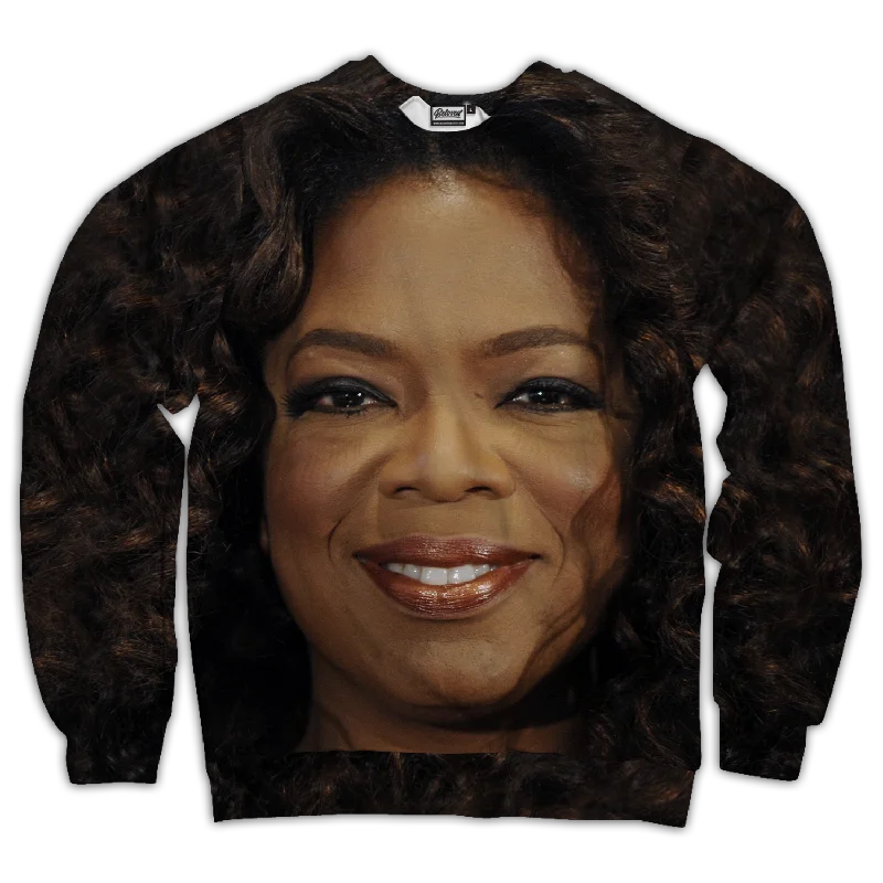 Oprah Unisex Sweatshirt Hoodie Jacket Zipper Layering