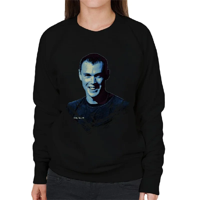 Motorsport Images Richard Burns Portrait Women's Sweatshirt Hoodie with Set-In Sleeves Structured Classic