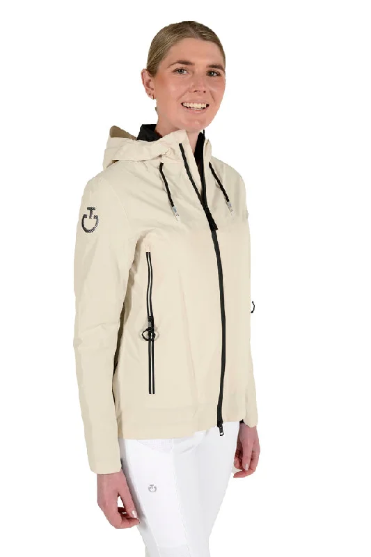 3-Way Performance Jacket - Off-White V-Neck Jacket Boat Neck Jacket Square Neck Jacket