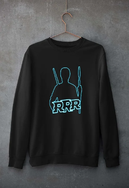 RRR Unisex Sweatshirt for Men/Women Hoodie with Patch Decorative Personalized