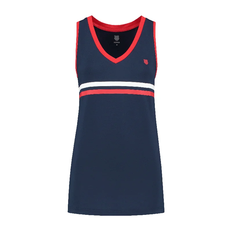 194227-400 | WOMENS HERITAGE SPORT TANK TOP | NAVY soft tank top