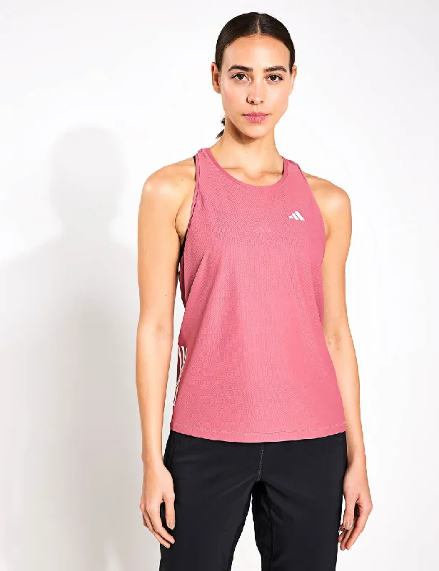 Own The Run Tank Top - Preloved Crimson ivory tank top