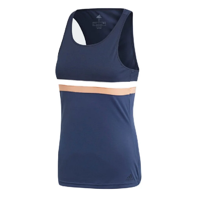 Adidas Womens Club Tennis Tank Top charcoal tank top