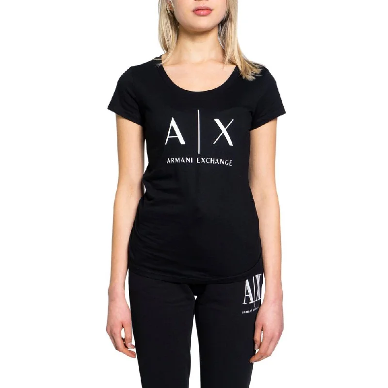 Black Cotton Tops & T-Shirt Anti-Shrink Durable Soft