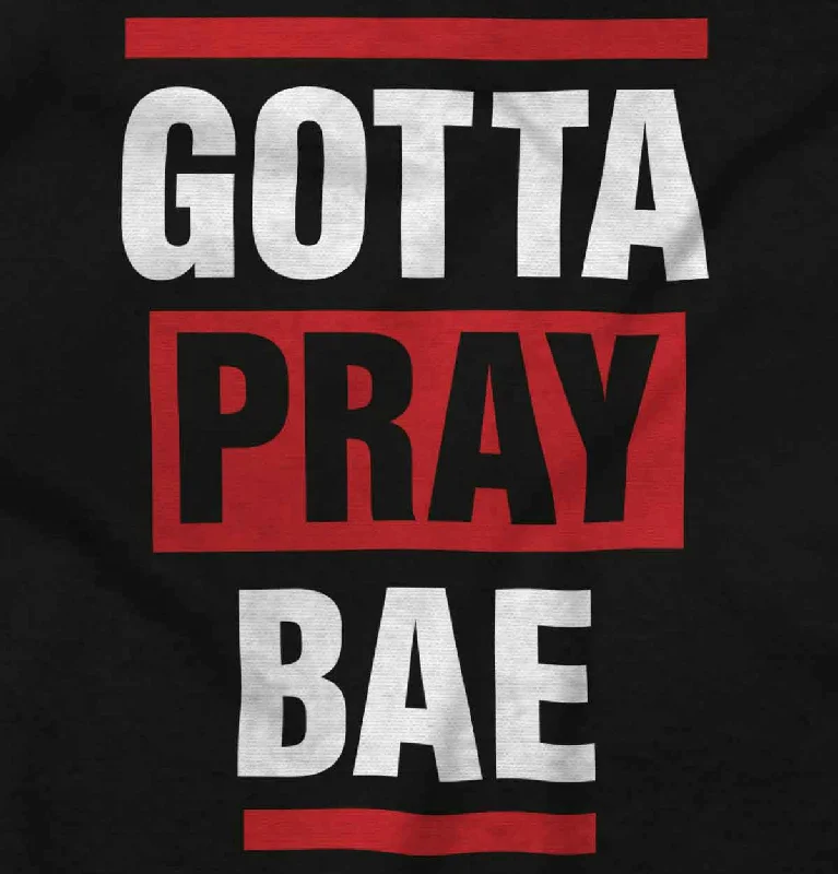 Gotta Pray Bae Tank Top yoga tank top