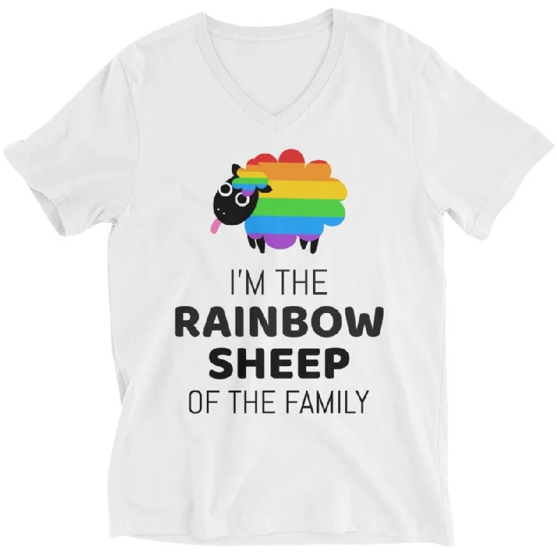 I'm The Rainbow Sheep Of The Family -- Unisex T-Shirt Chenille Blend Fleece Blend Nylon Blend