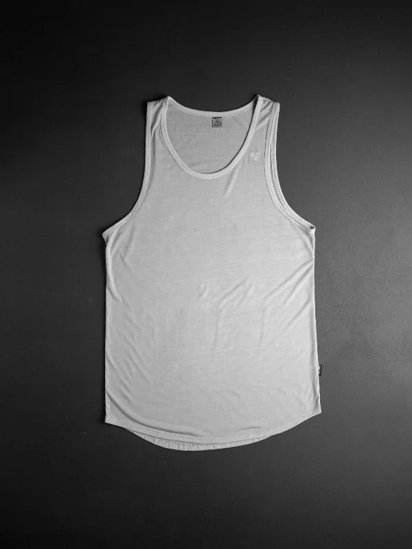 MOTO TANK - WHITE cotton tank top