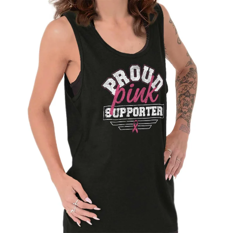 Breast Cancer Awareness Tank Top vibrant tank top