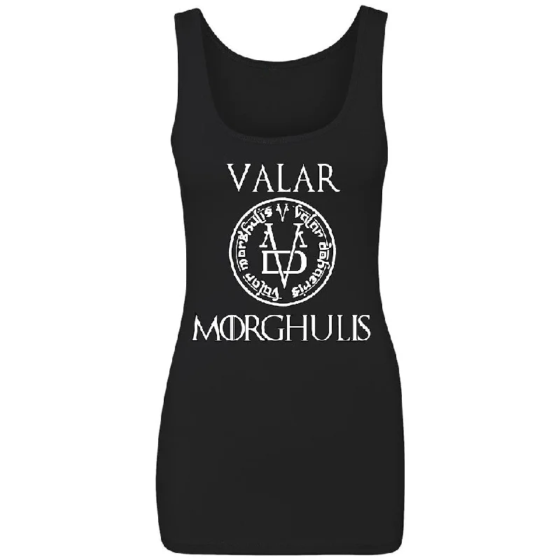 Zexpa Apparelâ„¢ Valar Morghulis Women's Tank Top All Men Must Die Game Of Thrones Sleeveless strapless tank top