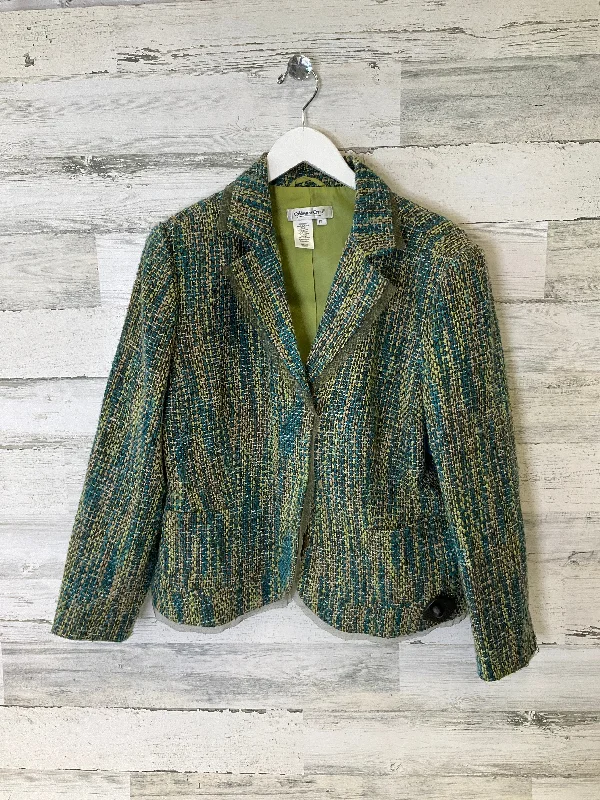 Blazer By Coldwater Creek In Green, Size: Xl Women's Fashion Blazer