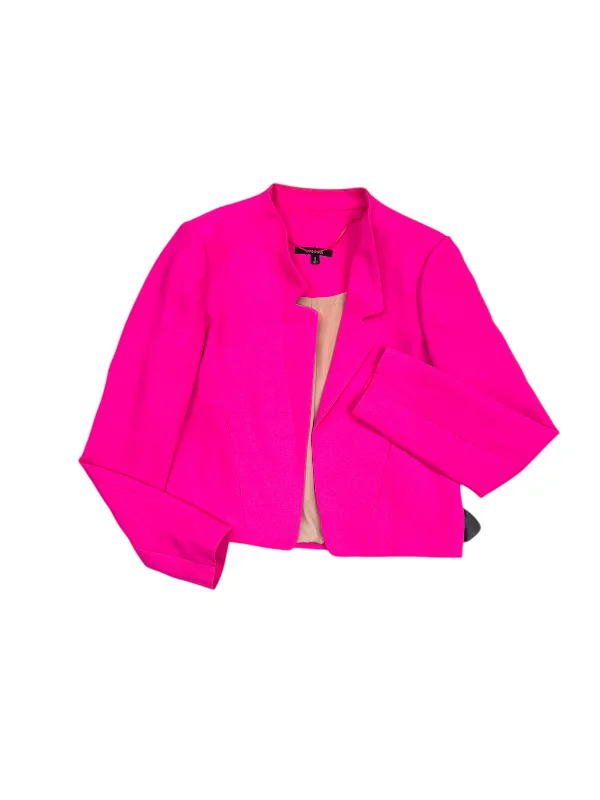 Blazer By EVENUEL In Pink, Size: S Women's Denim Suit