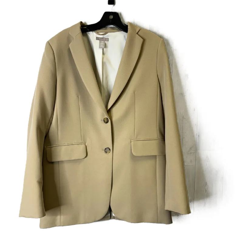 Blazer By H&m In Cream, Size: S Women's Radiation Jacket