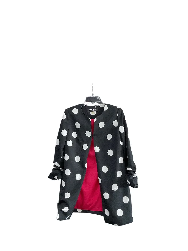 Blazer By Karl Lagerfeld In Polkadot Pattern, Size: Xs Women's Trendy Jacket