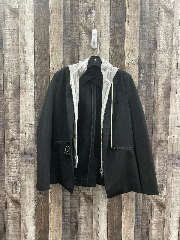 Blazer By Peyton Jensen In Black, Size: M Women's Custom Jacket