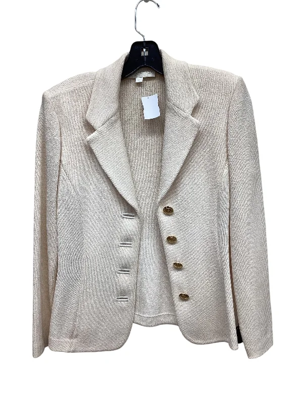 Blazer By St. John In Cream, Size: S Women's Patchwork Suit