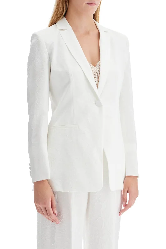 Max Mara 'single-Breasted Blazer In Lightweight Women's Boutique Suit