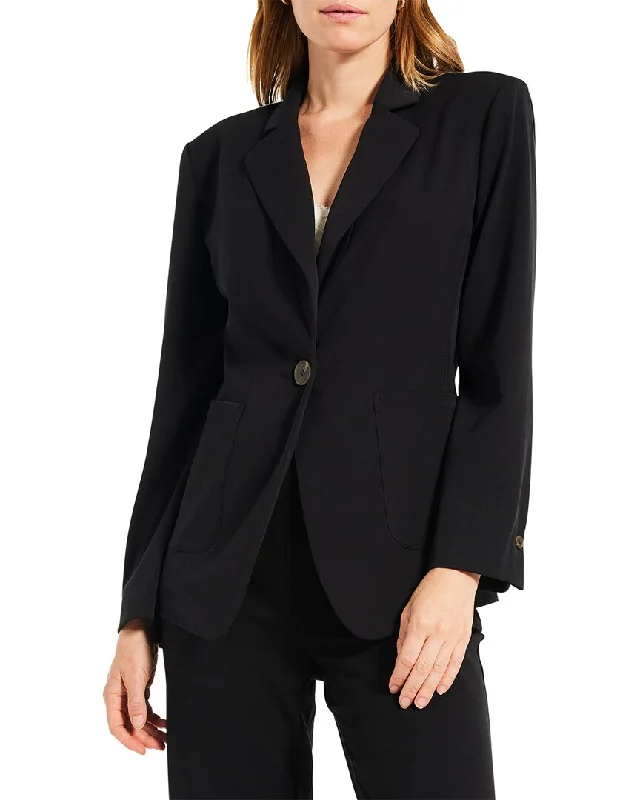 NIC+ZOE Petite Essential Avenue Blazer Women's Simple Jacket