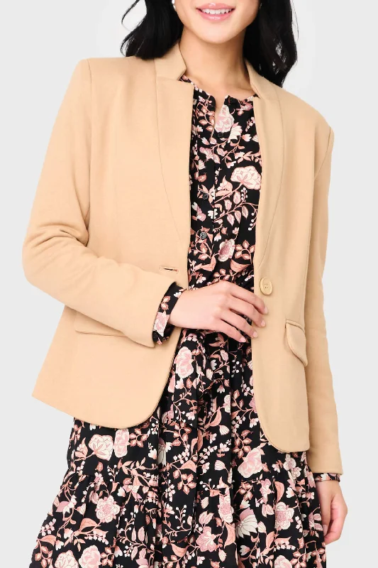 Notch Collar Blazer Women's Handmade Blazer