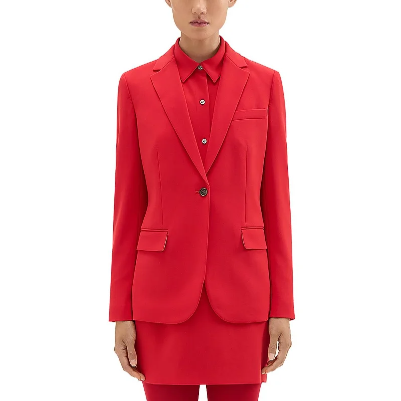 Womens Formal Office One-Button Blazer Women's Custom Jacket