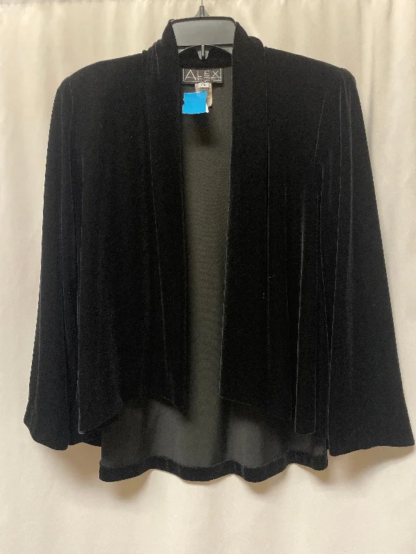 Blazer By Alex In Black, Size: Lp Slimming Women's Blazer