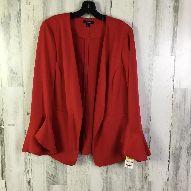 Blazer By Alfani In Red, Size: M Women's Lightweight Blazer