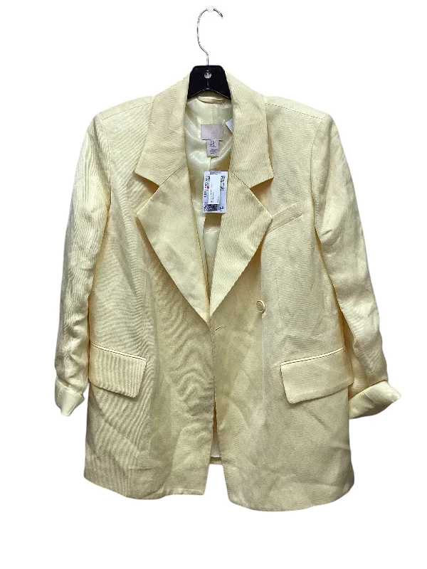 Blazer By H&m In Yellow, Size: Xs Women's Radiation Jacket