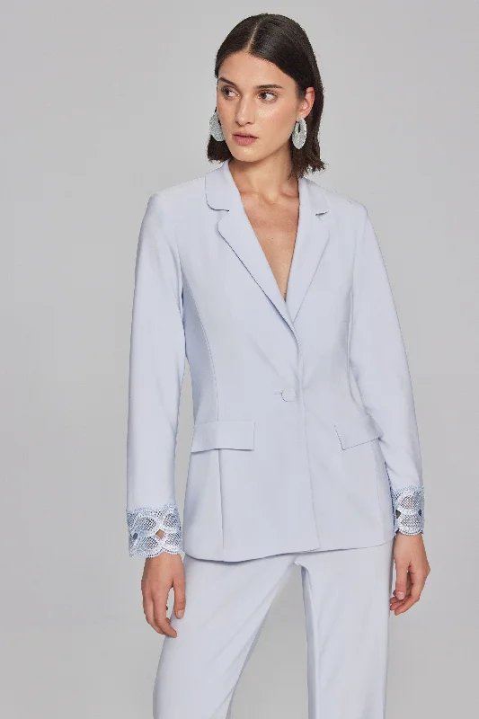 Joseph Ribkoff Bonded Silky Knit Blazer Women's Boutique Suit