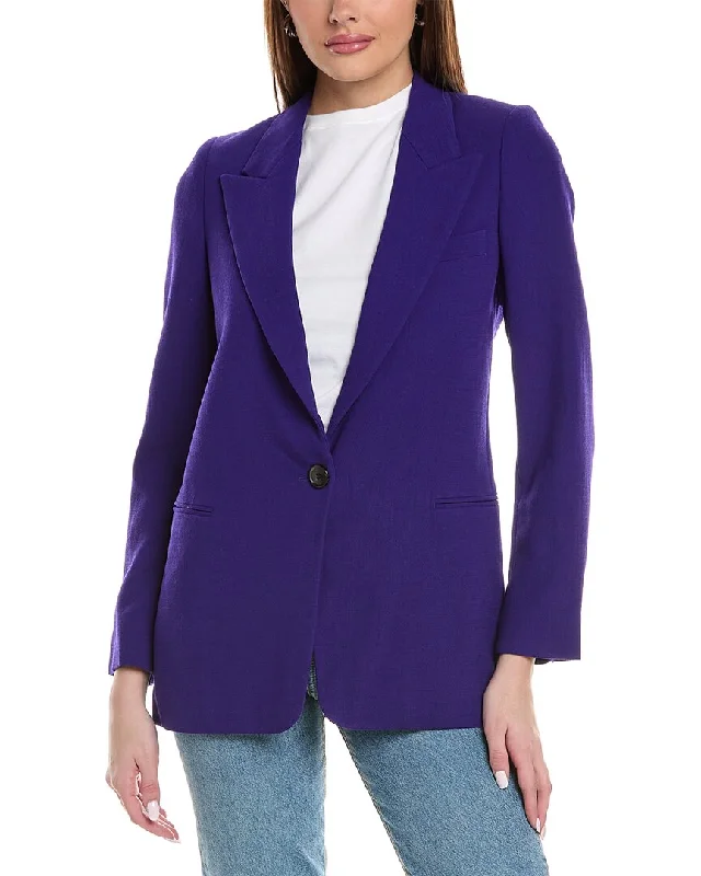 Reiss Blake Wool Blazer Women's Vintage Jacket