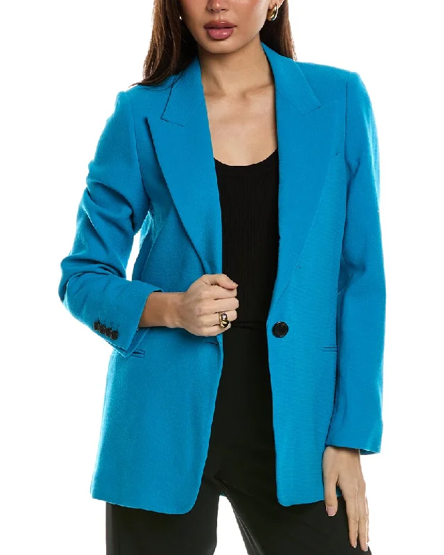 Reiss Blake Wool Blazer Women's Casual Suit