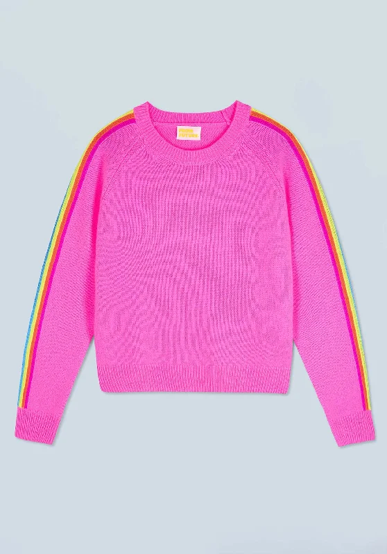 Pullover 2301wpr00094 Dreamy-Pink Polo Neck Sweater