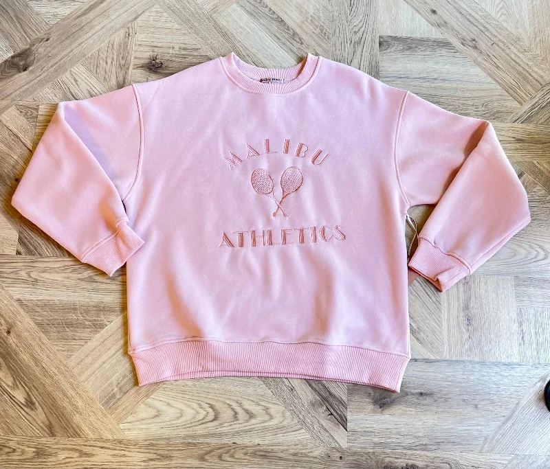 Malibu Atheltics Pullover Boyleg Sleeve Pullover