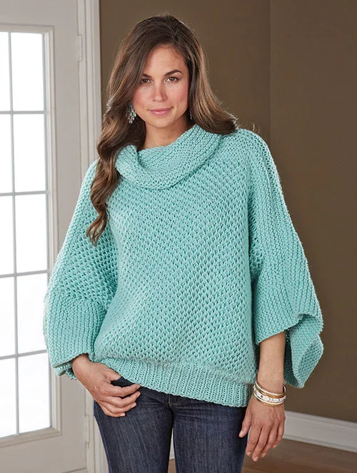 Brioche Pullover High Neck Pullover