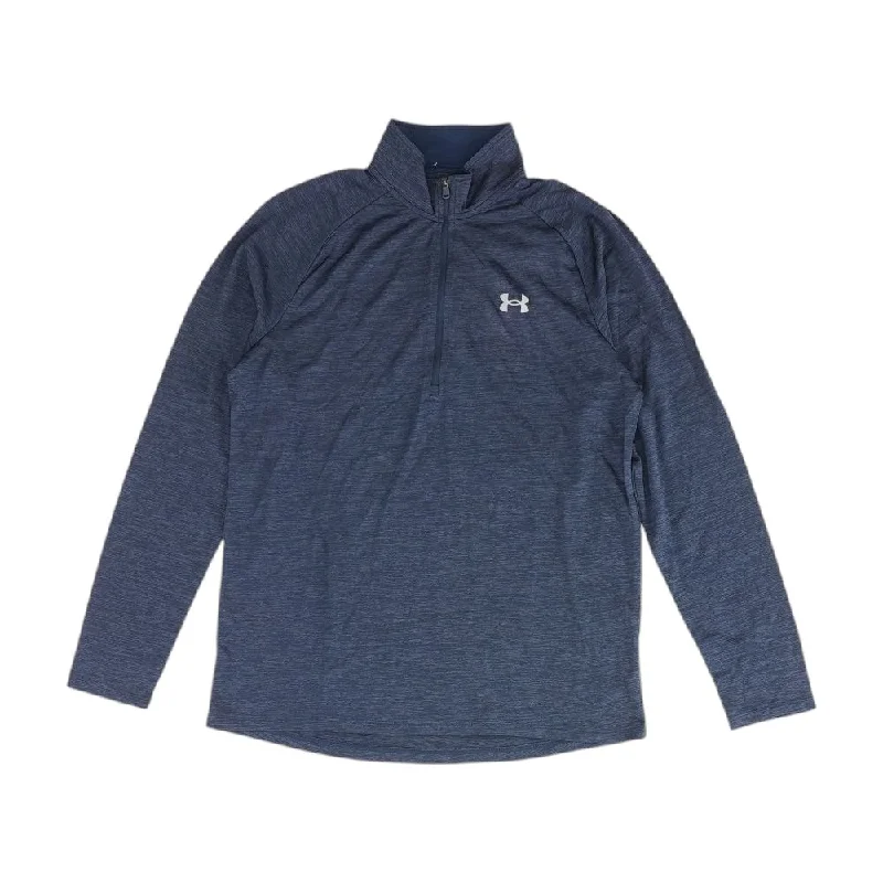 Navy Misc 1/4 Zip Pullover Cashmere Luxurious Pullover