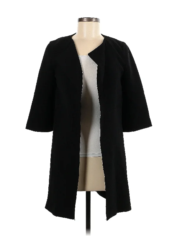 Coat Tie-Waist Belted Drawstring