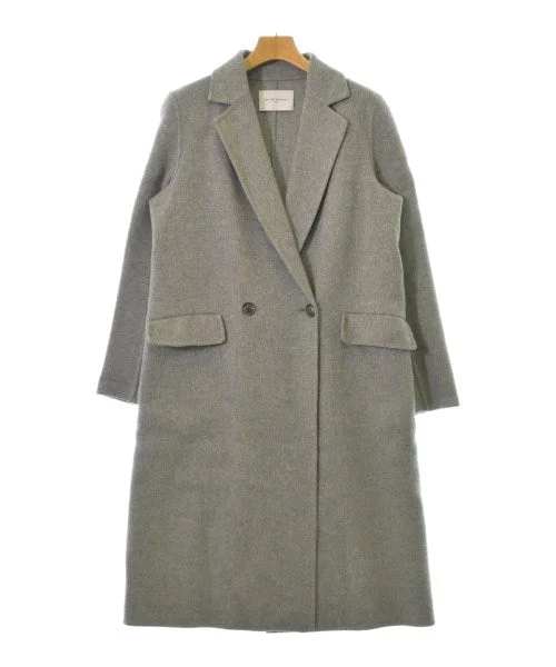 UNITED ARROWS Chesterfield coats Lapel Coat Peter Pan Collar Coat Cowl Neck Coat