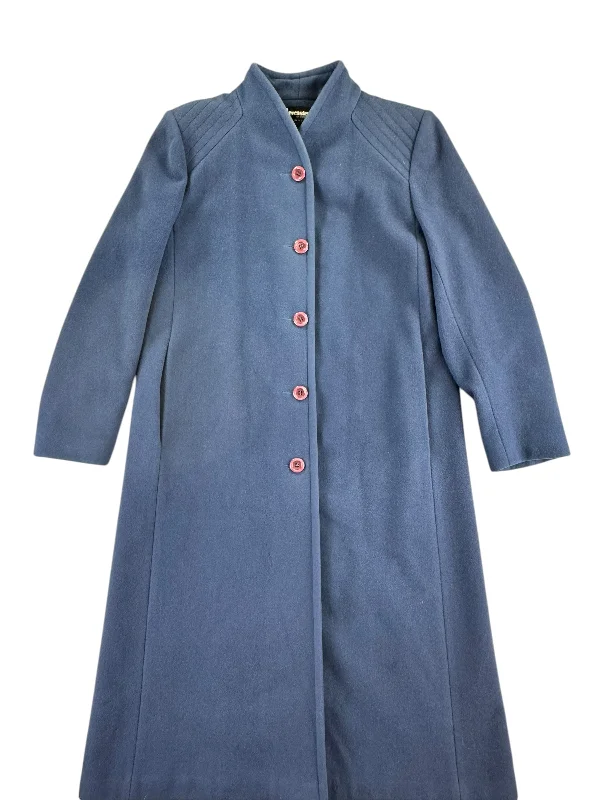 1980s Forecaster Wool Coat M Kimono Robe Cloak