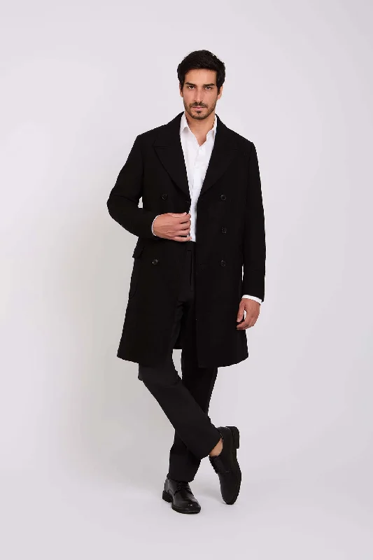 Coat Cuffed Rolled Raglan